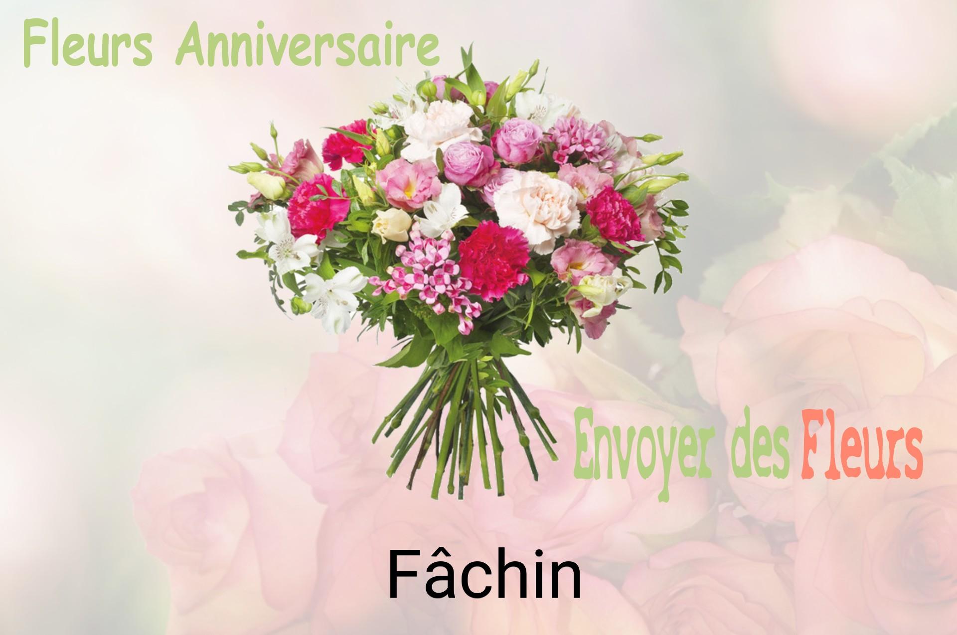 Bouquet de fleurs d’anniversaire livré à Fâchin