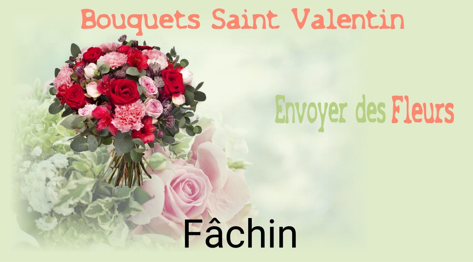 Roses de Saint-Valentin livrées à Fâchin